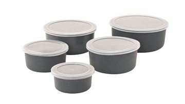 Picture of Tulip Bowls with Lids Set